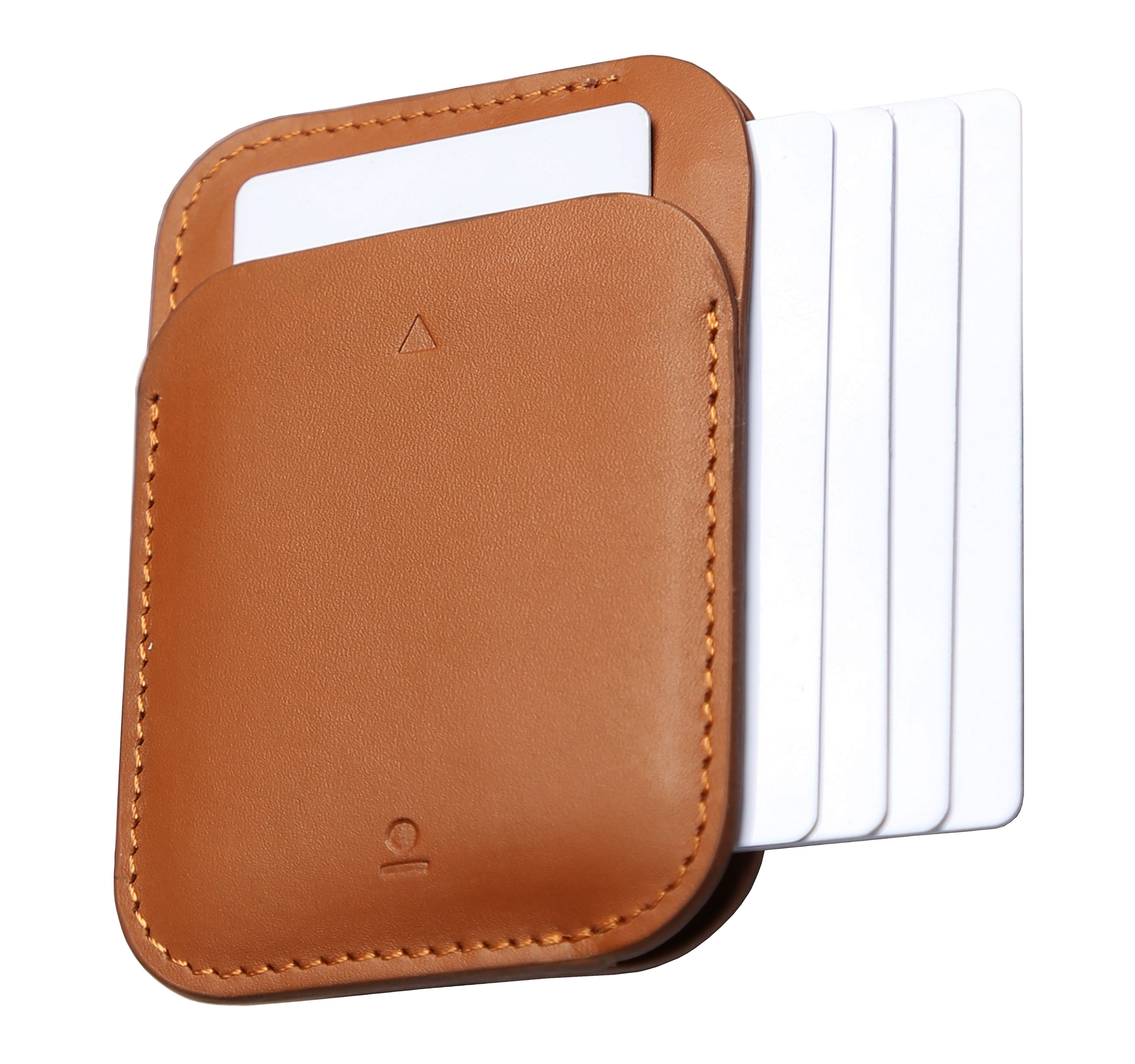 Helium Wallet Type[00] – Full-Grain Leather Magnetic Wallet, Minimalist and Slim Design for Everyday Carry